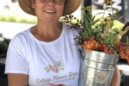 Farmers Market Found the Flowers